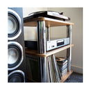 Silcron Steelseries 3 Shelf Hifi Rack Timber