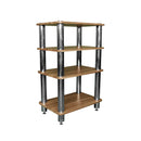 Silcron Steelseries 4 Shelf Hifi Rack Timber