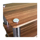 Silcron Steelseries 4 Shelf Hifi Rack Timber