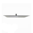 16 Inch Rain Shower Head Stainless Steel Shower Taps Square Chrome