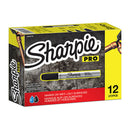 Sharpie Pro Metal Permanent Marker Bullet Tip Black Box Of 12