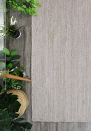Golden Glen Silver Jute Rug
