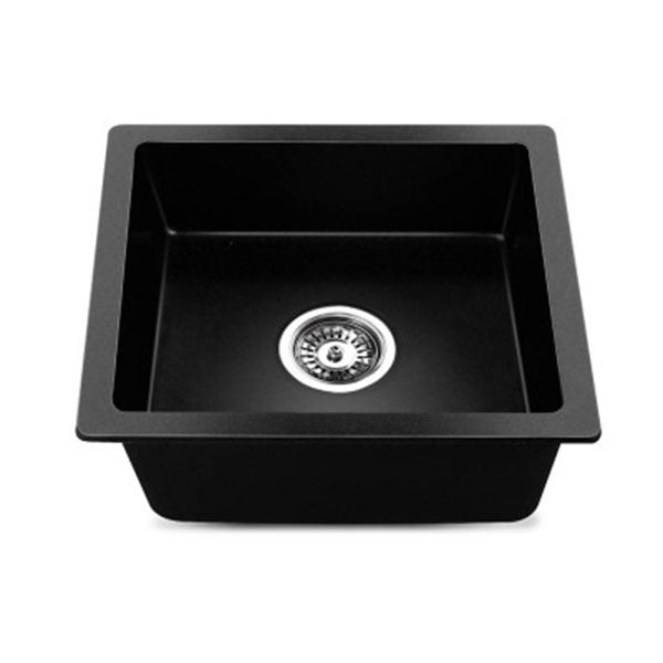 Stone Kitchen Sink Black 460 x 410