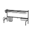 Over Sink Adjustable Dish Drying Rack For Kitchen Counter Storage