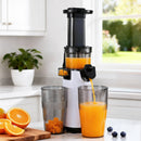 Slow Juicer Cold Press Fruit Juice Extractor 130W White