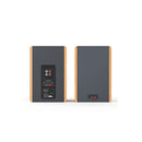 Silcron Slr01 Wireless Active Bookshelf Speakers Wood