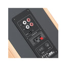 Silcron Slr01 Wireless Active Bookshelf Speakers Wood