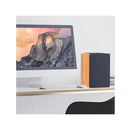 Silcron Slr01 Wireless Active Bookshelf Speakers Wood