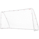 12FT Soccer Football Goal Net UPVC Frame with PE Mesh Weatherproof Portable Goals for Backyard Training Competitive Play