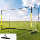 Portable Soccer Goal Net Fibreglass Polyester 12x6ft