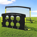 Pop Up Soccer Goals 2 Piece Set Target Net Kids Indoor Outdoor