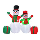 Christmas Inflatable Snowmen With Led Lights