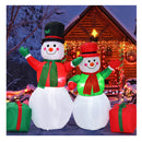 Christmas Inflatable Snowmen With Led Lights