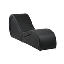 Tantra Sofa Love Seat Chaise Lounge Couples Yoga Bed Black