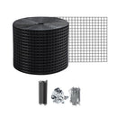 20cm x 30M Solar Panel Bird Guard Mesh Critter Guard Roll Kit with Rust-Proof PVC Coating