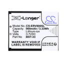 Cameron Sino Cs Erv800Sl 900Mah Battery For Sony Ericsson Z800 Mobile