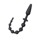 Maia Sorra Black Anal Plug With Beads