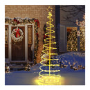 Spiral Christmas Tree With 135 Led Lights And App Control