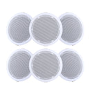 6 Inch Ceiling Speakers In Wall Speaker Home Audio Stereos Tweeter 6pcs