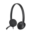 Logitech H340 Plug Play Usb Headset With Noise Cancelling Microphone