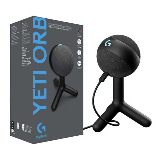 Logitech G Yeti Orb Rgb Condenser Desktop Gaming Microphone
