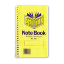 Spirax 561 Notebook 147mm X 87mm 96 Pages Side Opening Pack Of 20