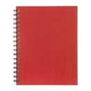 Spirax 512 Hard Cover Book A4 200 Pages Red Pack Of 5