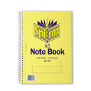 Spirax 571 Notebook A5 300 Pages Side Opening Pack Of 5