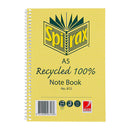 Spirax 812 Recycled Notebook A5 120 Pages Pack Of 5