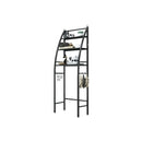 3 Tiers Bathroom Storage Rack Shelves Toilet Storage Shelf Towel Rack