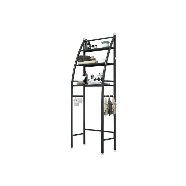 3 Tiers Bathroom Storage Rack Shelves Toilet Storage Shelf Towel Rack