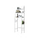3 Tiers Bathroom Storage Rack Shelves Toilet Storage Shelf Towel Rack