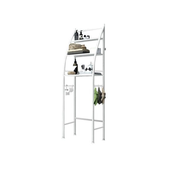 3 Tiers Bathroom Storage Rack Shelves Toilet Storage Shelf Towel Rack