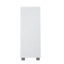 Shoes Storage Cabinet 2 Doors White Set of 2