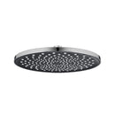10 Inch Round Rainfall Bathroom Showerheads Abs Plastic Chrome