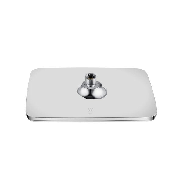 300X200Mm Rectangle Rainfall Bathroom Showerheads Abs Plastic Chrome
