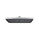300X200Mm Rectangle Rainfall Bathroom Showerheads Abs Plastic Chrome