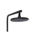 200Mm Shower Head Set Round Gooseneck Arm 5 Modes Handheld Heads Set