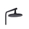 200Mm Shower Head Set Round Gooseneck Arm 5 Modes Handheld Heads Set