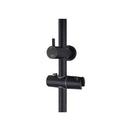 8 Inch Ss304 Shower Heads Set 3 Modes Handheld Head Wall Taps Black