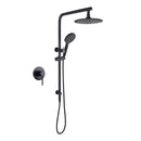 8 Inch Shower Heads Set Twin Shower 3 Mode Handheld Head Shower Mixer