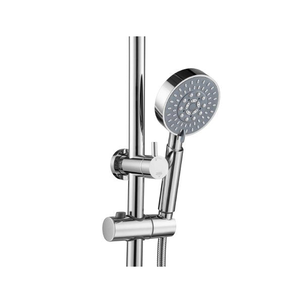 200Mm Bathroom Shower Head Round  5 Modes Handheld Heads Set