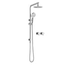 200Mm 8 Inch Shower Heads Set 3 Mode Handheld Head With Wall Taps