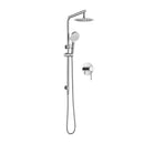 200Mm 8 Inch Shower Heads Set 3 Mode Handheld Head With Shower Mixer