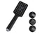 8 Inch Shower Head Ss304 Square 3 Modes Handheld Heads Set