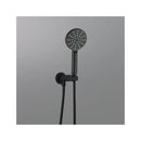 3 Modes Handheld Shower Head Brass Round Shower Holder Water Hose