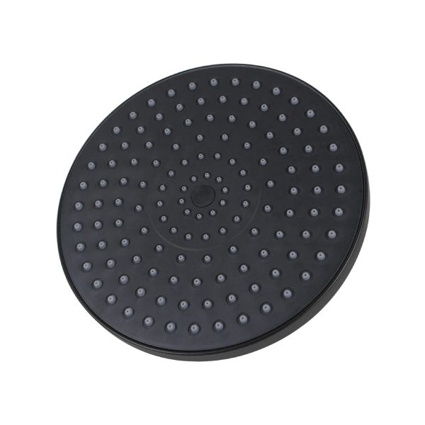 Gooseneck Shower Set 200Mm Shower Head 5 Mode Handheld Head Black Wels