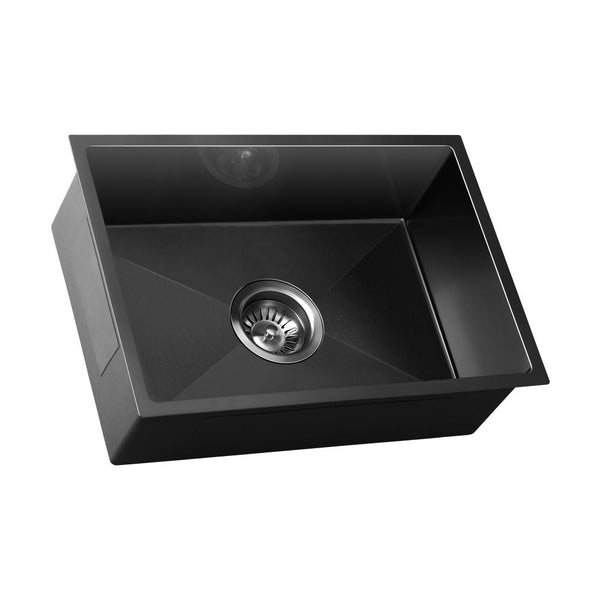 Kitchen Sink Stainless Steel Basin Single Under Top Flush Mount