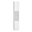 Bathroom Cabinet Storage High Gloss Cupboard Toilet White