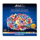 Staedtler Lumograph Aquarell Colour Tin Of 24